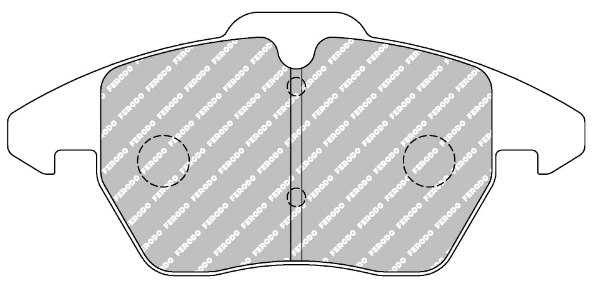 Plaquettes de frein avt Ferodo Racing 207 RC 208 GTi – Image 2