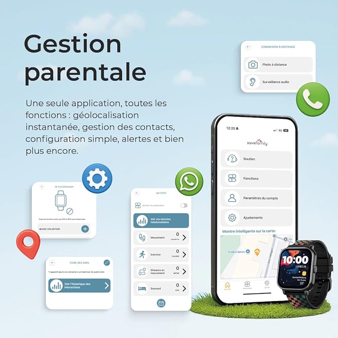 Montre avec avec Localisation d’Enfant – Image 4