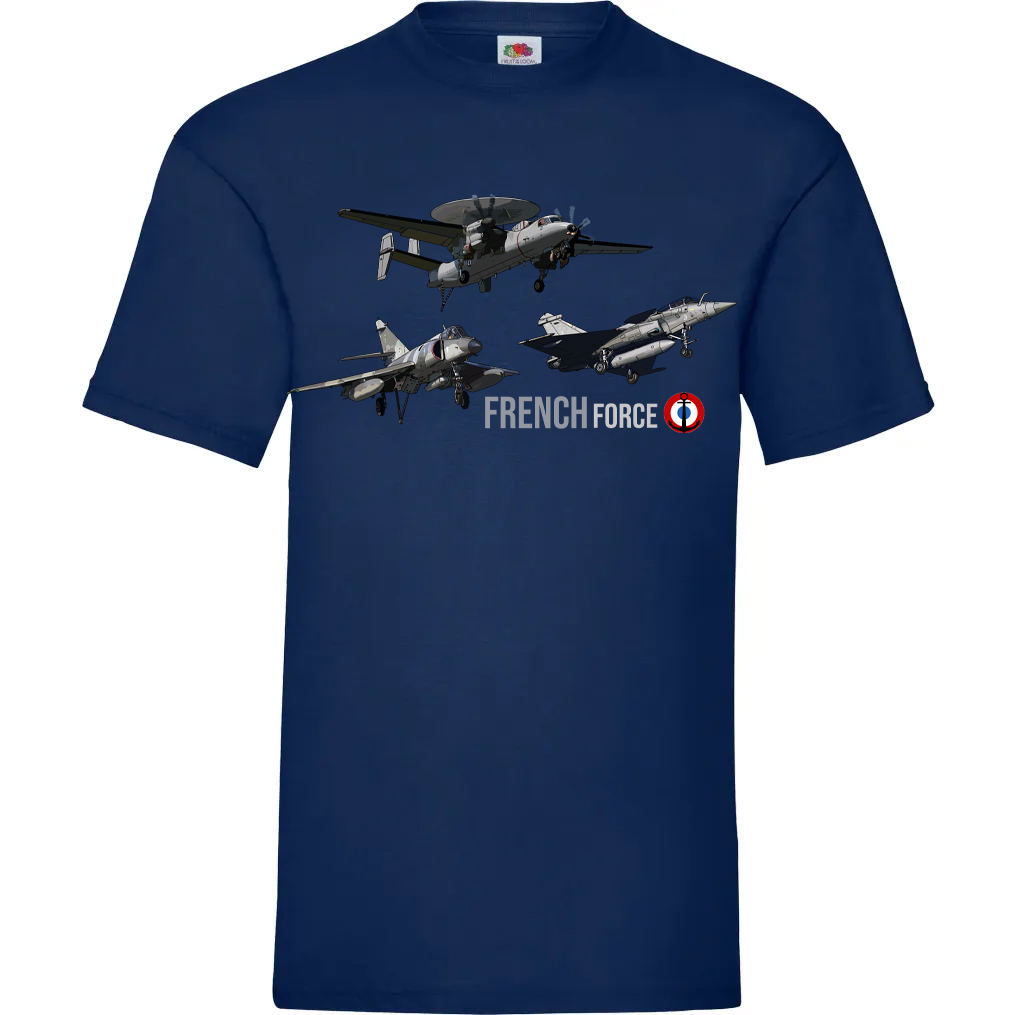 T-shirt French Force Rafale – Image 8